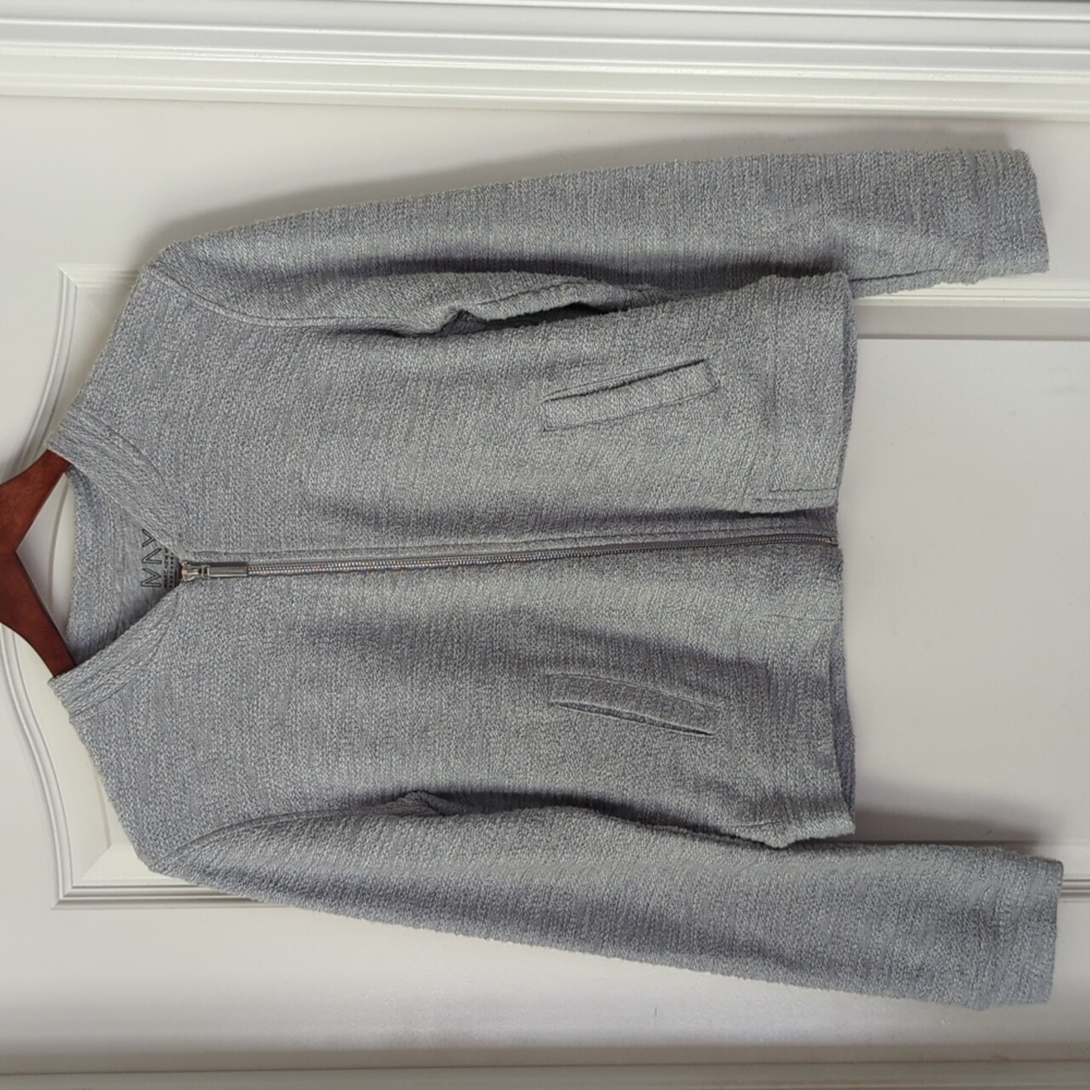 Marc New York Bouclé Bomber Jacket size M